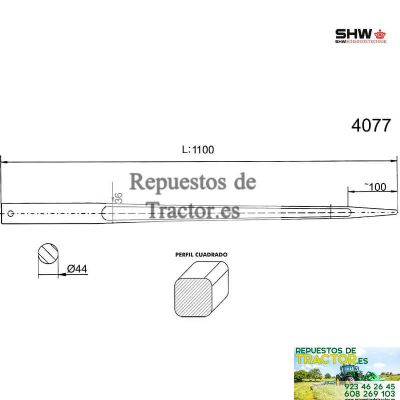 PUA CARGAPACAS SHW 1100